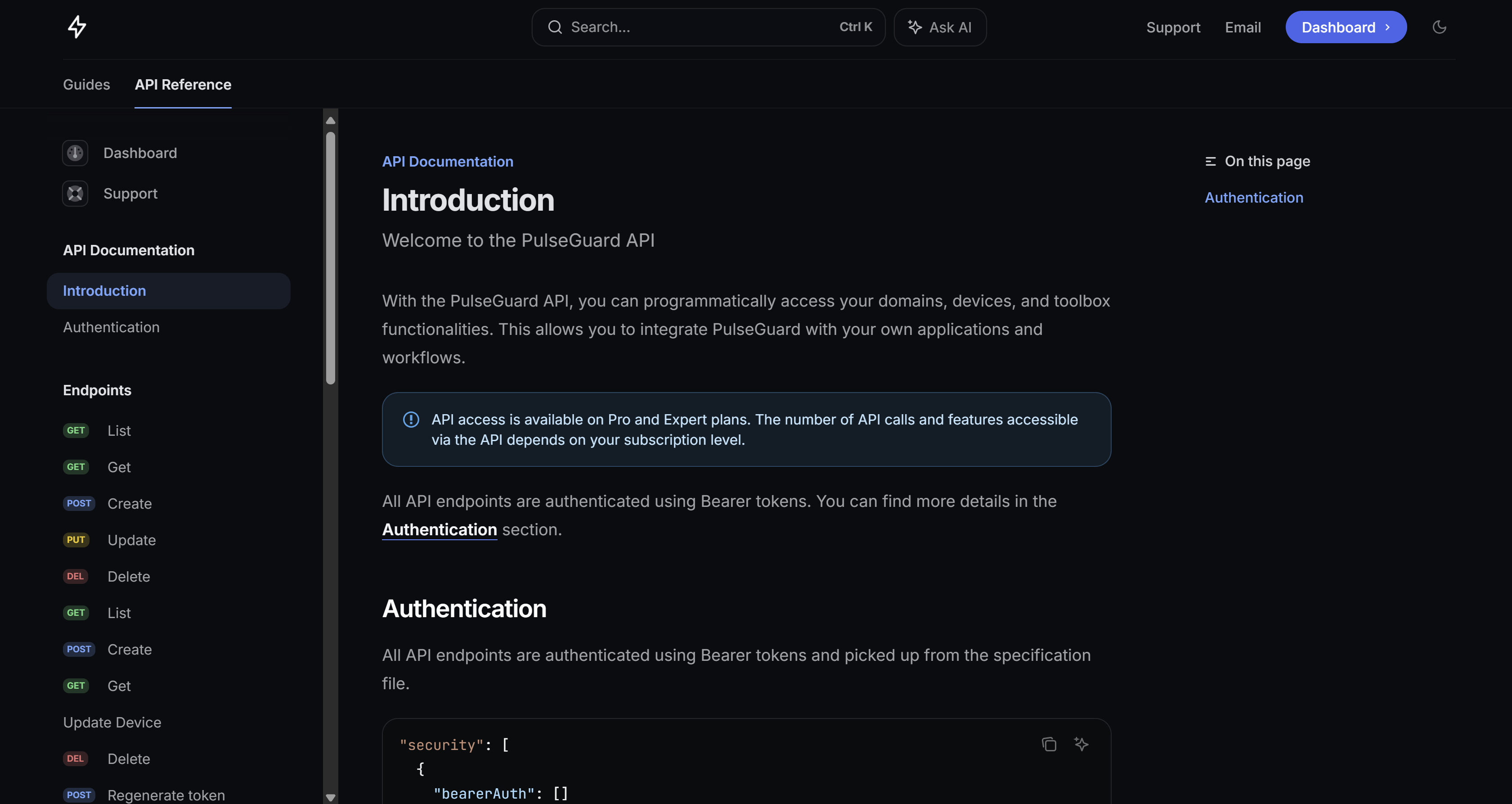 API integration